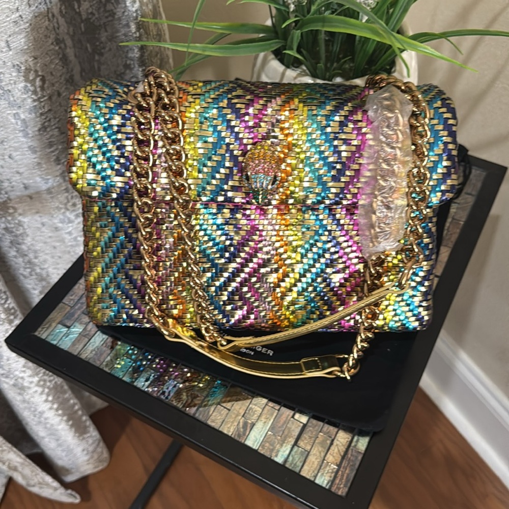 🍇🍇🍇HOST PEAK Kensington Woven Faux Leather Convertible Shoulder Bag🍇🍇🍇 - Picture 17 of 17